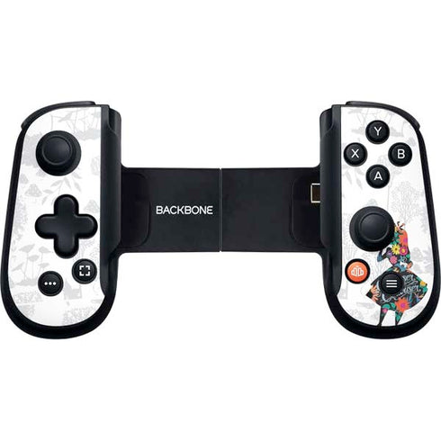 Disney Alice in Wonderland (animated) Silhouette Curiouser and Curiouser Backbone One for iPhone Game Controller Skin