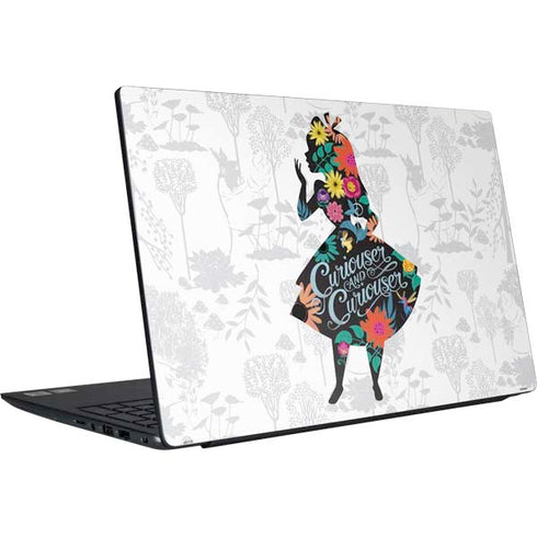 Disney Alice in Wonderland (animated) Silhouette Curiouser and Curiouser Dell Vostro Skin