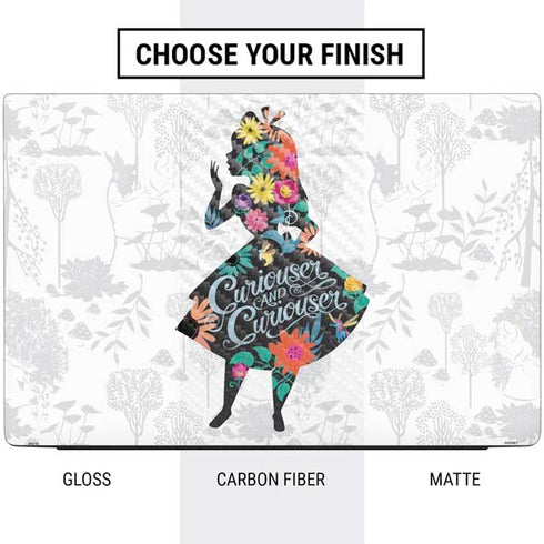 Disney Alice in Wonderland (animated) Silhouette Curiouser and Curiouser Dell Vostro Skin