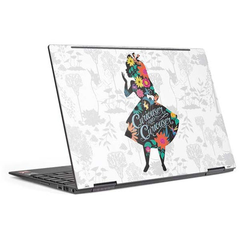 Disney Alice in Wonderland (animated) Silhouette Curiouser and Curiouser HP Envy Skin