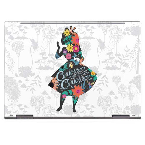 Disney Alice in Wonderland (animated) Silhouette Curiouser and Curiouser HP Envy Skin
