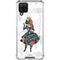 Disney Alice in Wonderland (animated) Silhouette Curiouser and Curiouser Galaxy A12 Clear Case