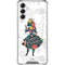 Disney Alice in Wonderland (animated) Silhouette Curiouser and Curiouser Galaxy A14 5G Clear Case