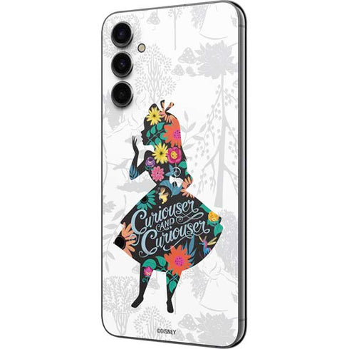Disney Alice in Wonderland (animated) Silhouette Curiouser and Curiouser Galaxy A14 5G Skin
