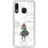 Disney Alice in Wonderland (animated) Silhouette Curiouser and Curiouser Galaxy A20 Clear Case
