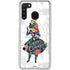 Disney Alice in Wonderland (animated) Silhouette Curiouser and Curiouser Galaxy A21 Clear Case