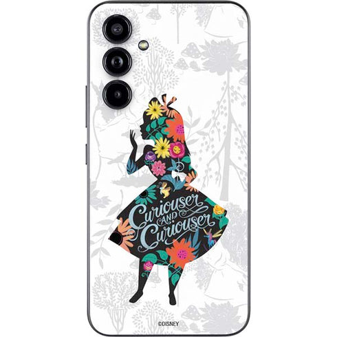 Disney Alice in Wonderland (animated) Silhouette Curiouser and Curiouser Galaxy A54 5G Skin