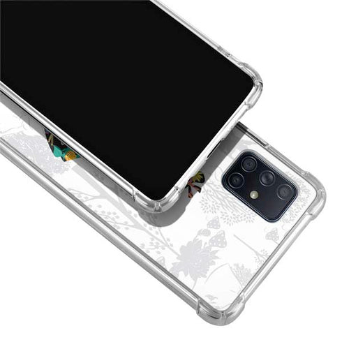 Disney Alice in Wonderland (animated) Silhouette Curiouser and Curiouser Galaxy A71 5G Clear Case
