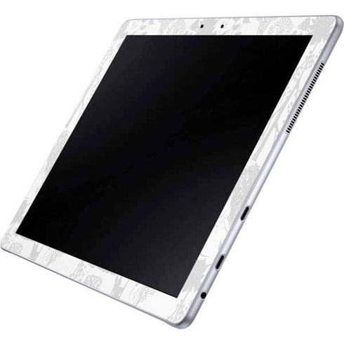 Disney Alice in Wonderland (animated) Silhouette Curiouser and Curiouser Galaxy Book 12in Skin
