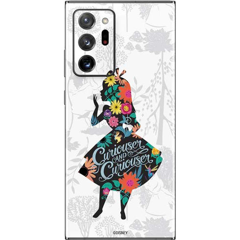 Disney Alice in Wonderland (animated) Silhouette Curiouser and Curiouser Galaxy Note20 Ultra 5G Skin