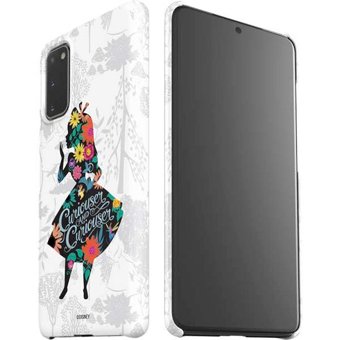 Disney Alice in Wonderland (animated) Silhouette Curiouser and Curiouser Galaxy S20 Lite Case