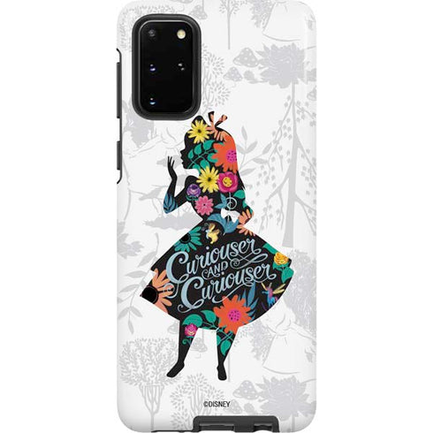 Disney Alice in Wonderland (animated) Silhouette Curiouser and Curiouser Galaxy S20 Plus Pro Case
