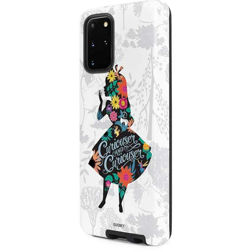 Disney Alice in Wonderland (animated) Silhouette Curiouser and Curiouser Galaxy S20 Plus Pro Case