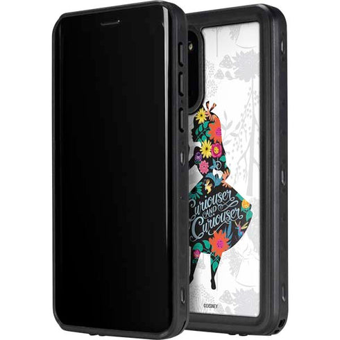 Disney Alice in Wonderland (animated) Silhouette Curiouser and Curiouser Galaxy S20 Plus Waterproof Case