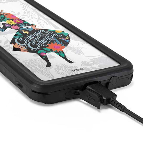 Disney Alice in Wonderland (animated) Silhouette Curiouser and Curiouser Galaxy S20 Plus Waterproof Case