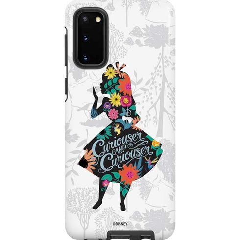 Disney Alice in Wonderland (animated) Silhouette Curiouser and Curiouser Galaxy S20 Pro Case