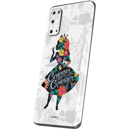 Disney Alice in Wonderland (animated) Silhouette Curiouser and Curiouser Galaxy S20 Skin