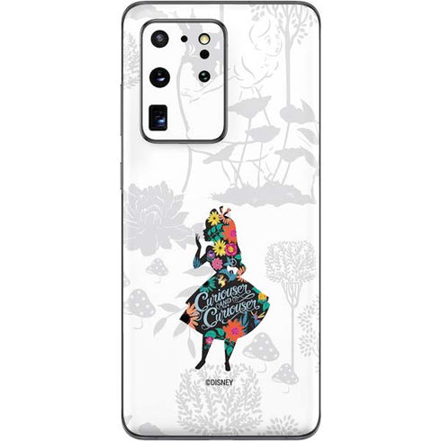 Disney Alice in Wonderland (animated) Silhouette Curiouser and Curiouser Galaxy S20 Ultra 5G Skin