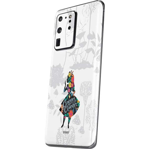 Disney Alice in Wonderland (animated) Silhouette Curiouser and Curiouser Galaxy S20 Ultra 5G Skin