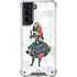 Disney Alice in Wonderland (animated) Silhouette Curiouser and Curiouser Galaxy S21 5G Clear Case