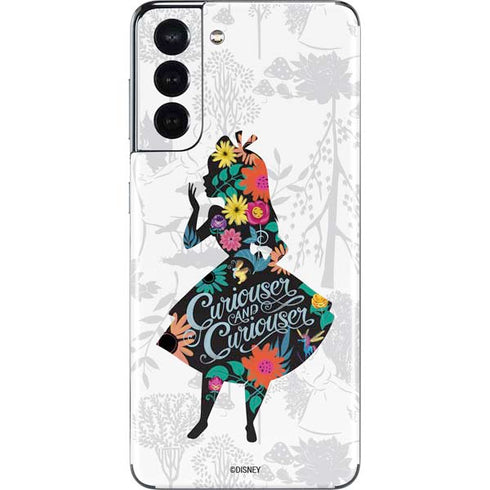 Disney Alice in Wonderland (animated) Silhouette Curiouser and Curiouser Galaxy S21 5G Skin