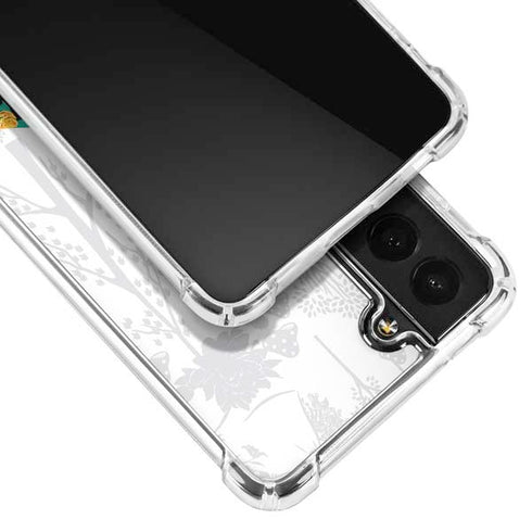 Disney Alice in Wonderland (animated) Silhouette Curiouser and Curiouser Galaxy S22 Plus Clear Case