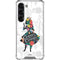 Disney Alice in Wonderland (animated) Silhouette Curiouser and Curiouser Galaxy S23 Clear Case