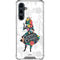 Disney Alice in Wonderland (animated) Silhouette Curiouser and Curiouser Galaxy S23 FE Clear Case