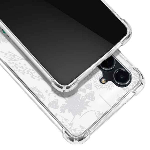 Disney Alice in Wonderland (animated) Silhouette Curiouser and Curiouser Galaxy S23 FE Clear Case