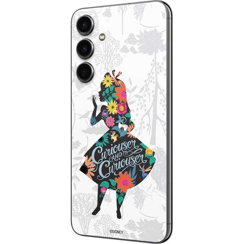 Disney Alice in Wonderland (animated) Silhouette Curiouser and Curiouser Galaxy S23 FE Skin