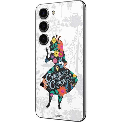 Disney Alice in Wonderland (animated) Silhouette Curiouser and Curiouser Galaxy S23 Skin