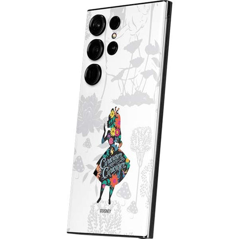 Disney Alice in Wonderland (animated) Silhouette Curiouser and Curiouser Galaxy S23 Ultra Skin