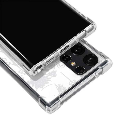 Disney Alice in Wonderland (animated) Silhouette Curiouser and Curiouser Galaxy S24 Ultra Clear Case