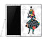 Disney Alice in Wonderland (animated) Silhouette Curiouser and Curiouser Samsung Galaxy Tab Skin