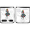 Disney Alice in Wonderland (animated) Silhouette Curiouser and Curiouser Galaxy Z Flip Skin