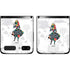 Disney Alice in Wonderland (animated) Silhouette Curiouser and Curiouser Galaxy Z Flip Skin