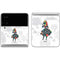 Disney Alice in Wonderland (animated) Silhouette Curiouser and Curiouser Galaxy Z Flip4 5G Skin