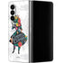 Disney Alice in Wonderland (animated) Silhouette Curiouser and Curiouser Galaxy Z Fold4 5G Skin