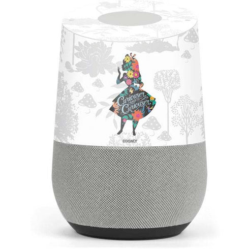 Disney Alice in Wonderland (animated) Silhouette Curiouser and Curiouser Google Home Skin