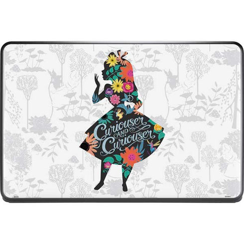 Disney Alice in Wonderland (animated) Silhouette Curiouser and Curiouser Google Pixelbook Go Skin