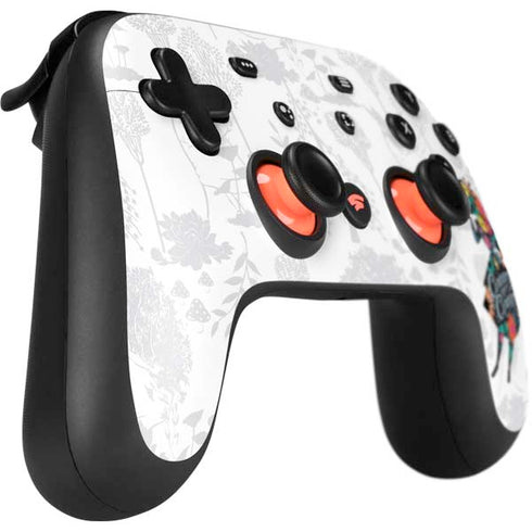 Disney Alice in Wonderland (animated) Silhouette Curiouser and Curiouser Google Stadia Controller Skin