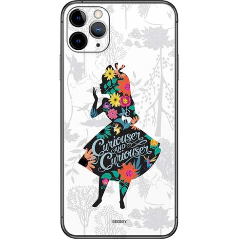 Disney Alice in Wonderland (animated) Silhouette Curiouser and Curiouser iPhone 11 Pro Max Skin