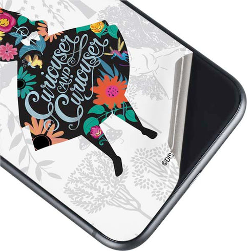 Disney Alice in Wonderland (animated) Silhouette Curiouser and Curiouser iPhone 11 Skin