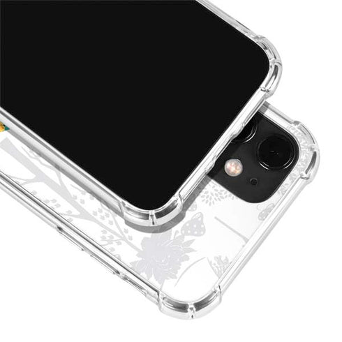Disney Alice in Wonderland (animated) Silhouette Curiouser and Curiouser iPhone 12 Clear Case
