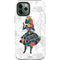 Disney Alice in Wonderland (animated) Silhouette Curiouser and Curiouser iPhone 12 Pro Impact Case