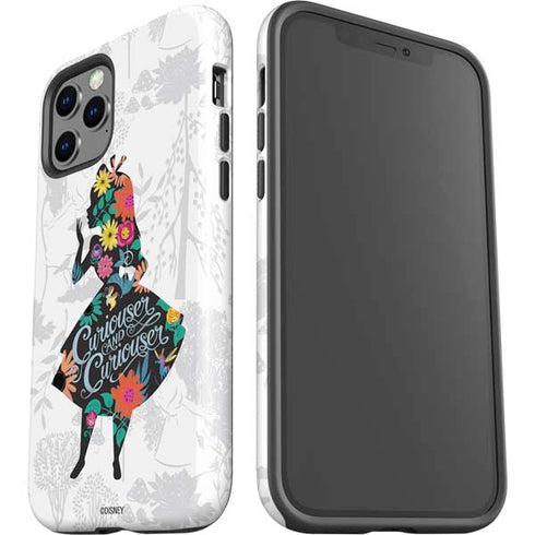 Disney Alice in Wonderland (animated) Silhouette Curiouser and Curiouser iPhone 12 Pro Max Impact Case