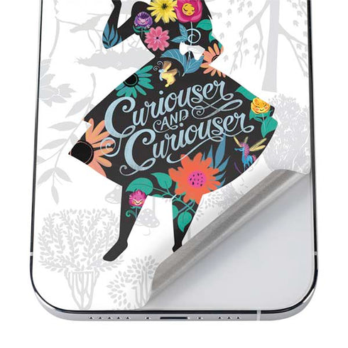 Disney Alice in Wonderland (animated) Silhouette Curiouser and Curiouser iPhone 12 Pro Max Skin