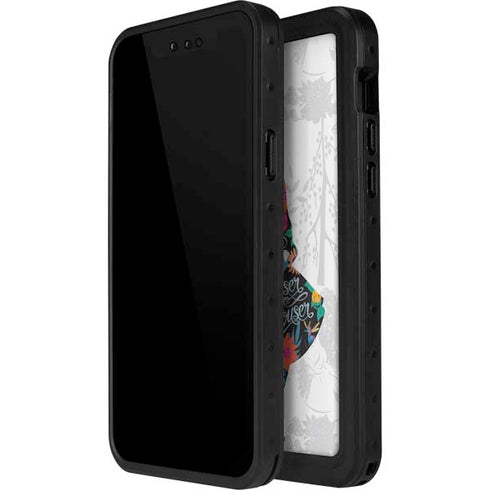 Disney Alice in Wonderland (animated) Silhouette Curiouser and Curiouser iPhone 12 Pro Waterproof Case
