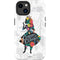 Disney Alice in Wonderland (animated) Silhouette Curiouser and Curiouser iPhone 15 Plus Impact Case