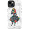 Disney Alice in Wonderland (animated) Silhouette Curiouser and Curiouser iPhone 14 Plus Impact Case